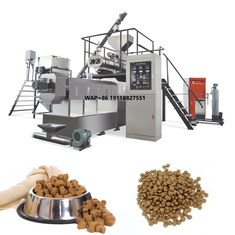 Pet Supplies For Dogs - Volledig automatische fabrieksaanvoer huisdierenvoederverwerkingsmachine hondenvoedermachine
