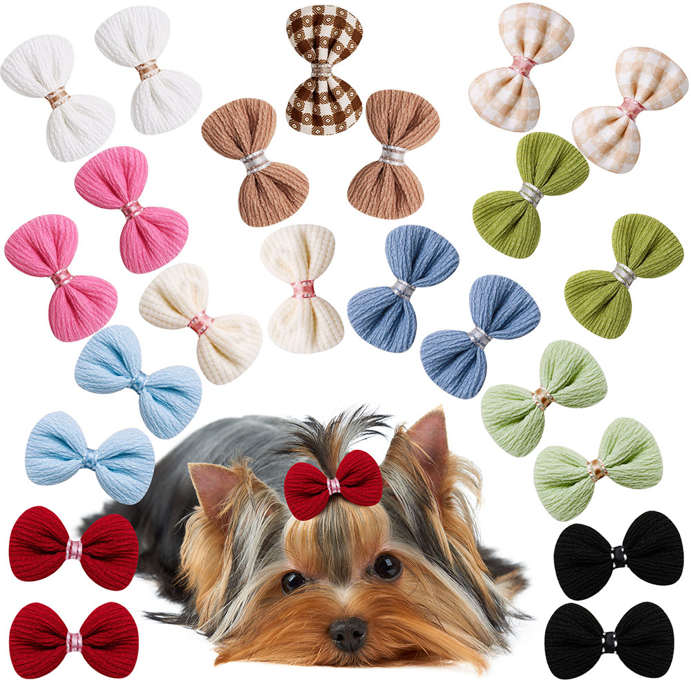 Pet Supplies Coupon - 30PCS Handmake Kat Hond Boog Haarspeld