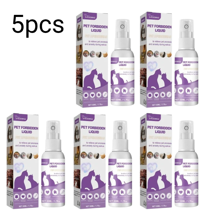 Pet Supplies App - 1/3/5pcs Huisdier Kalmerende Spray Dierbenodigdheden Huisdieren