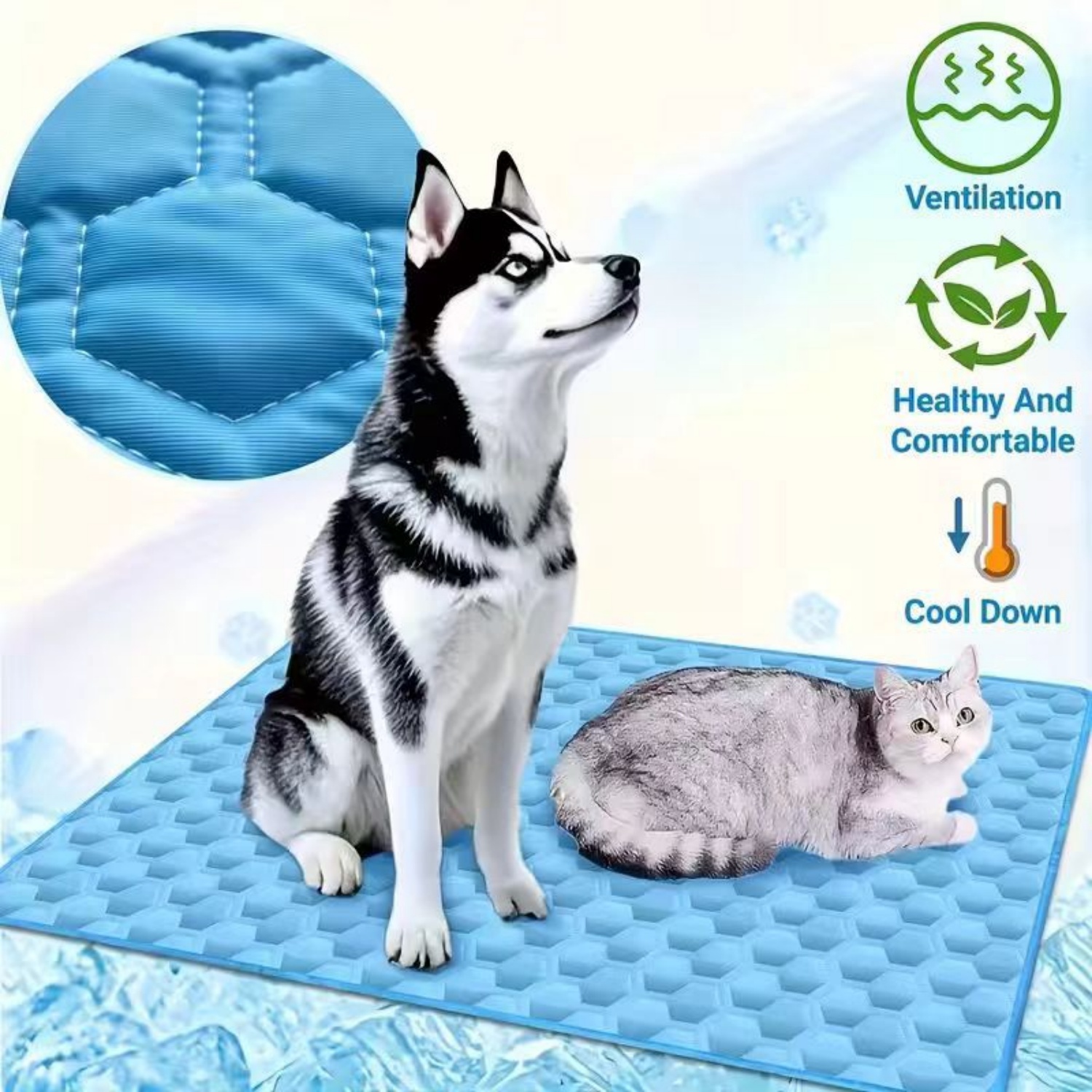 Zomerkoelmat voor huisdieren,  - Pet Supplies Self Wash recensie en prijs