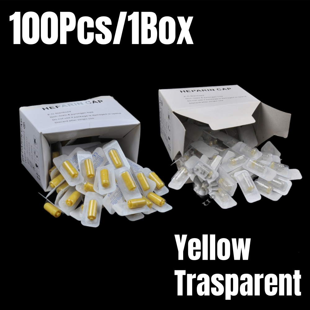 100 stks/doos Heparin Cap IV W - Pet Supplies App recensie en prijs