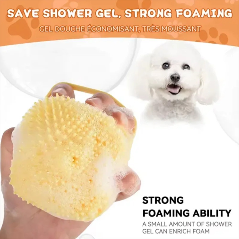Siliconen badmassageborstel Mu - Pet Supplies App recensie en prijs