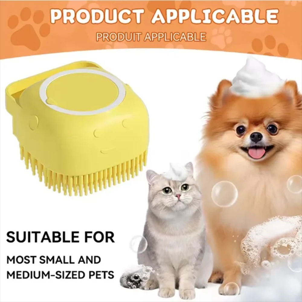 Siliconen badmassageborstel Mu - Pet Supplies App recensie en prijs