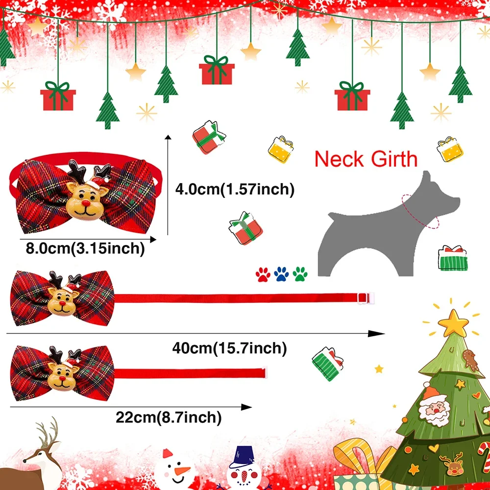 50/100 Stuks Kerst Hond Strikj - Pet Supplies Coupon recensie en prijs